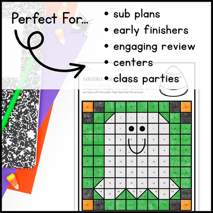 Halloween Mystery Picture Activities